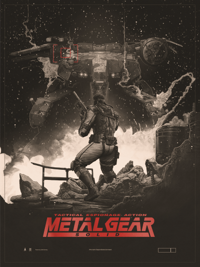 Metal Gear Solid Metal Gear Solid Art Print Image