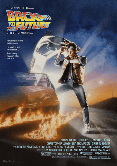 Back to the Future Back to the Future Movie Poster Image