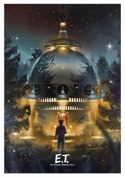 ET. The Extra-Terrestrial E.T. The Extra-Terrestrial Movie Poster Image