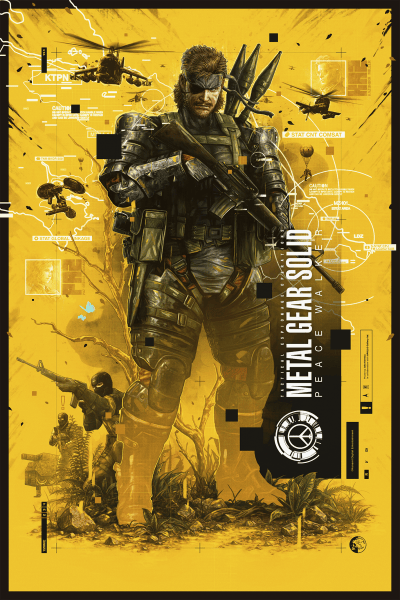 Metal Gear Solid: Peace Walker Metal Gear Solid Art Print Image