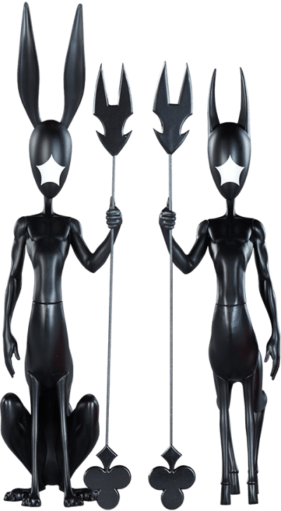 Starry Knights: Magi & Maret Designer Collectible Statue