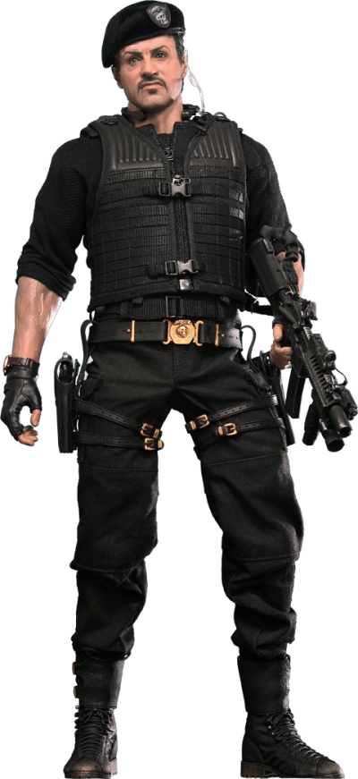 Barney Ross The Expendables Sixth Scale Figure Image
