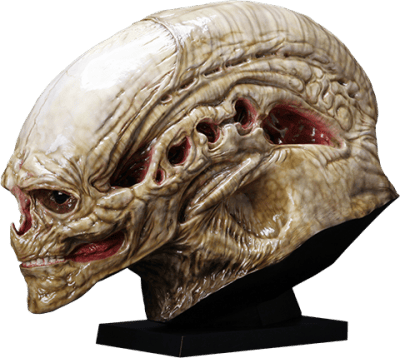 Alien Newborn Life-Size Head Alien Resurrection Prop Replica Image