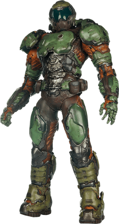 The Doom Marine Doom Sixth Scale Figure Image