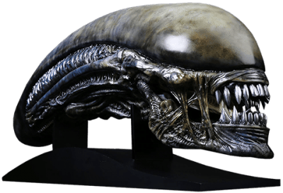 Xenomorph Life-Size Head Alien: Covenant Prop Replica Image