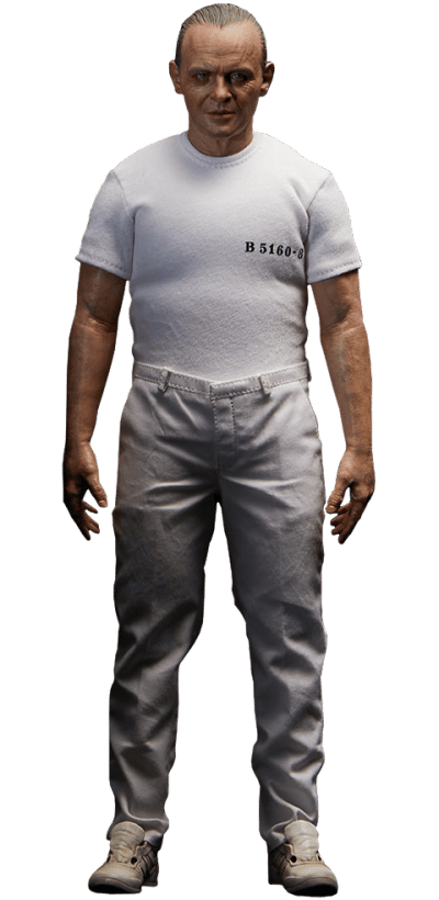 Hannibal Lecter White Prison Uniform Version The Silence of the Lambs Sixth Scale Figure Image