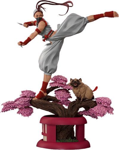 Ibuki Player 2 Street Fighter Statues Image