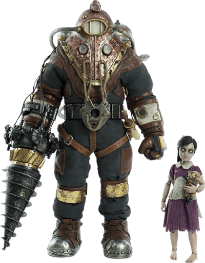 Subject Delta & Little Sister (Deluxe Version) BioShock Sixth Scale Figure Set Image