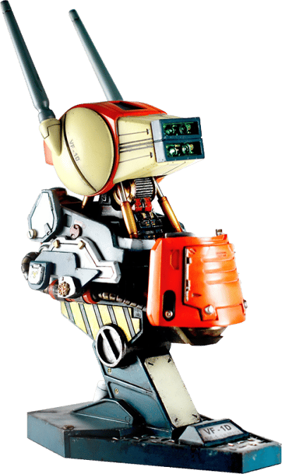 VF-1D Robotech Saga Mechanical Bust Statue Image