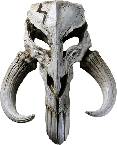 Mandalorian Skull Wall Decor Star Wars Statues Image