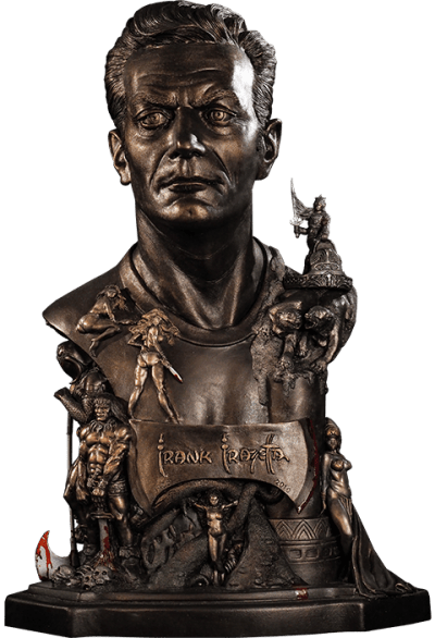 Frank Frazetta Tribute Frank Frazetta Polystone Statue Image