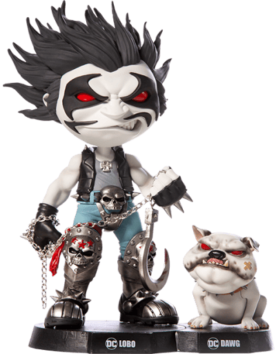 Lobo and Dawg Mini Co DC Comics Collectible Figure Image