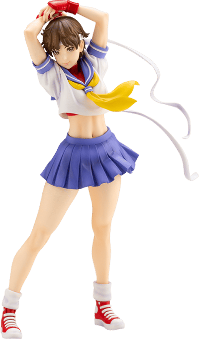Sakura (Round 2) Street Fighter Statues Image