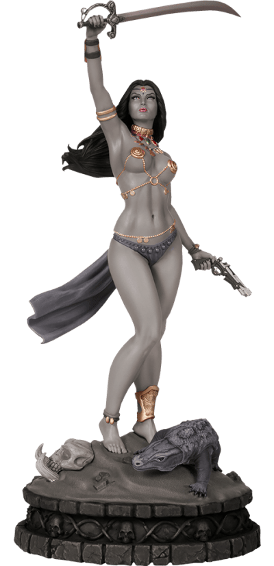 Dejah Thoris Black & White (Artist Proof) John Carter of Mars Statues Image