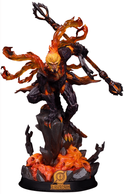 Hellfire Sun Wukong (Classic Version) Honor of Kings Statues Image