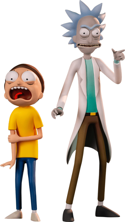 Rick & Morty Sixth Scale Figure Set