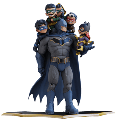Batman "Family Classic" Q-Master Diorama