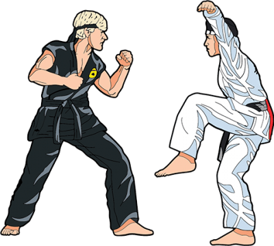 The Karate Kid Vol. 2 Pinbook The Karate Kid Collectible Pin Image