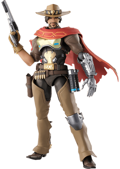 McCree Figma Overwatch Collectible Figure Image