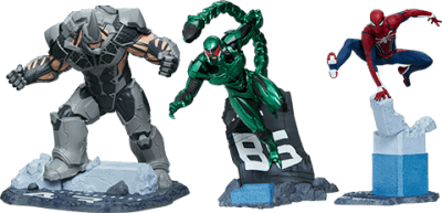 Spider-Man/Rhino/Scorpion Collectible Set