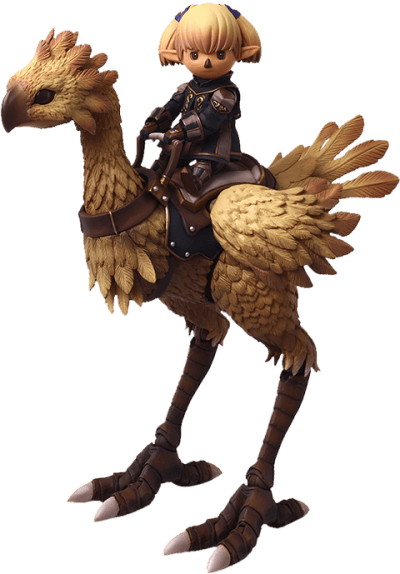 Shantotto & Chocobo Final Fantasy Action Figure Image