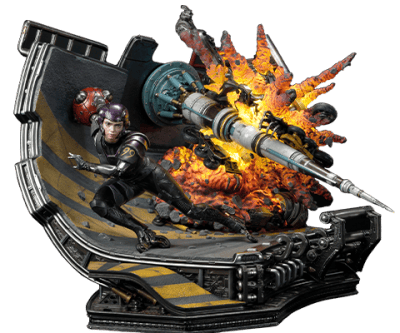Alita: Berserker Motorball Tryout Diorama