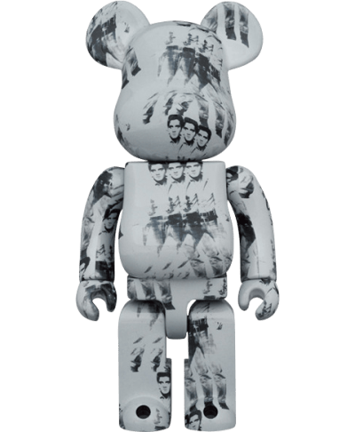 Be@rbrick Andy Warhol’s Elvis Presley 1000% Bearbrick