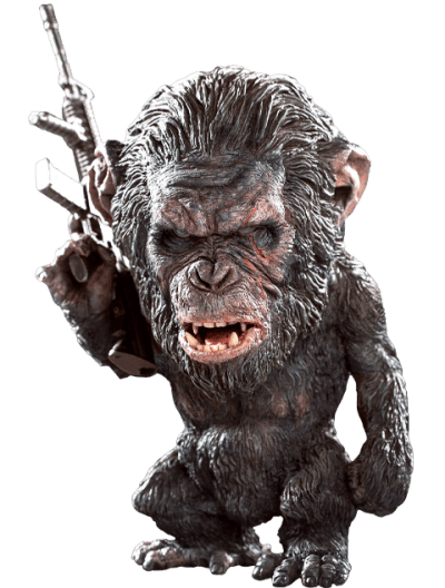 Koba 1.0 (Gun Version) Dawn of the Planet of the Apes Statues Image