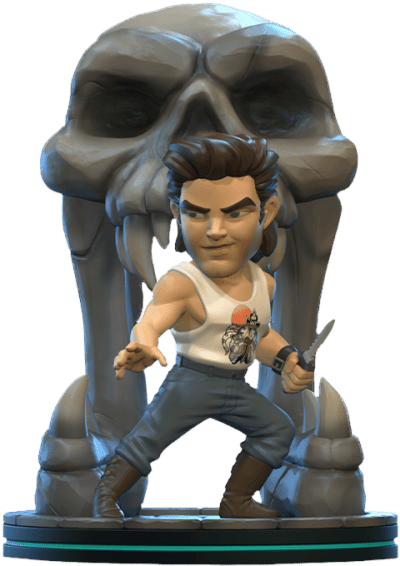 Jack Burton Q-Fig Elite Big Trouble in Little China Collectible Figure Image