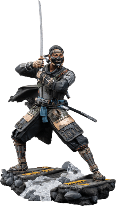 Jin Sakai Polystone Statue