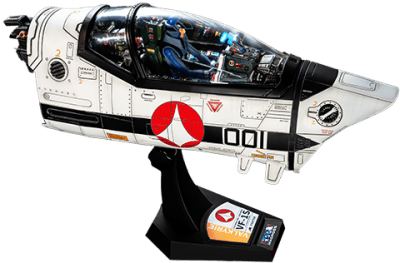 Valkyrie VF-1S Cockpit Statue