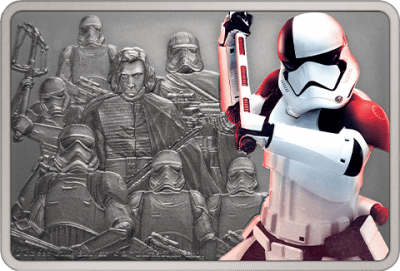 Executioner Trooper 1oz Silver Coin Star Wars Silver Collectible Image