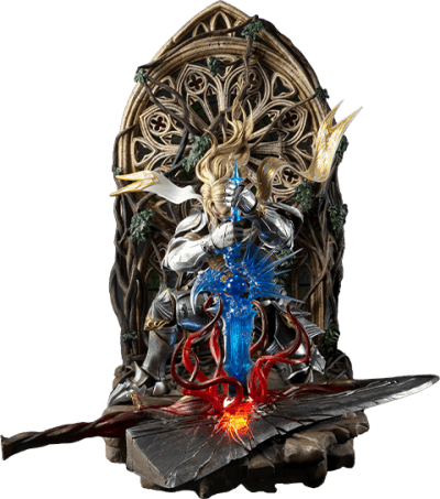 Soul Embrace Siegfried Deluxe Quarter Scale Statue