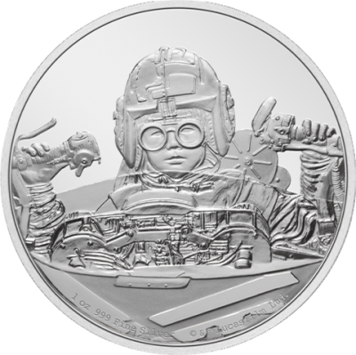 Anakin Skywalker 1oz Silver Coin Silver Collectible