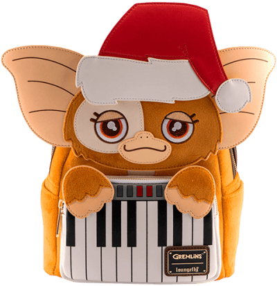 Gizmo Holiday Cosplay Mini Backpack with Removeable Hat Backpack