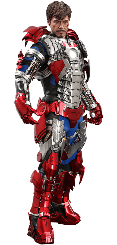 Tony Stark (Mark V Suit Up Version) Sixth Scale Figure
