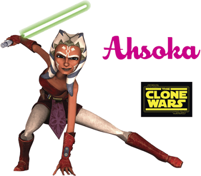 Ahsoka Tano Star Wars Decal Image
