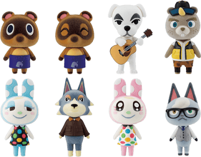 Animal Crossing: New Horizons Tomodachi Doll Vol. 2 Collectible Set