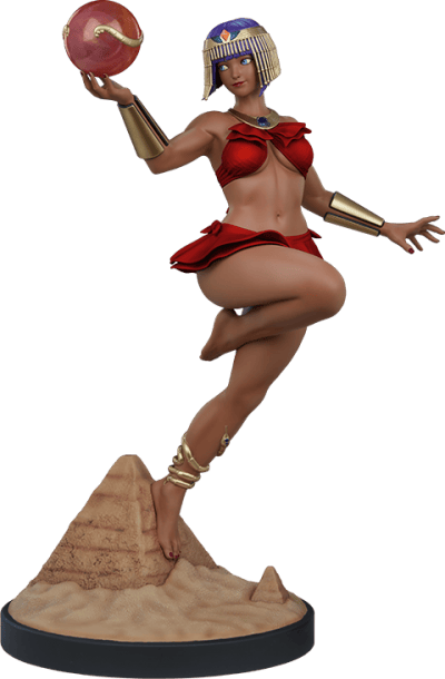 Menat: Player 2 Street Fighter Statues Image
