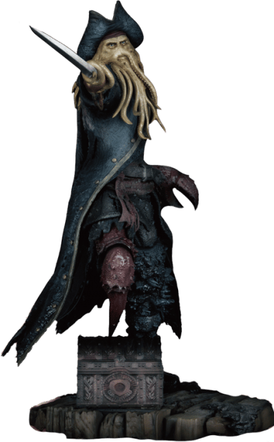 Davy Jones Polystone Statue