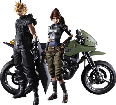 Jessie, Cloud, and Motorcycle Action Figure