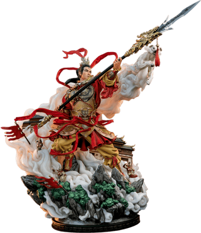 Yang Jian (Golden Squama Version) Statue