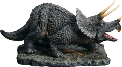 Triceratops (Polyresin Version) One Million Years B.C. Statues Image