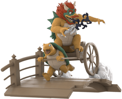 Ukiyo-E Rickshaw Kart: Turtle Daimao Collectible Figure