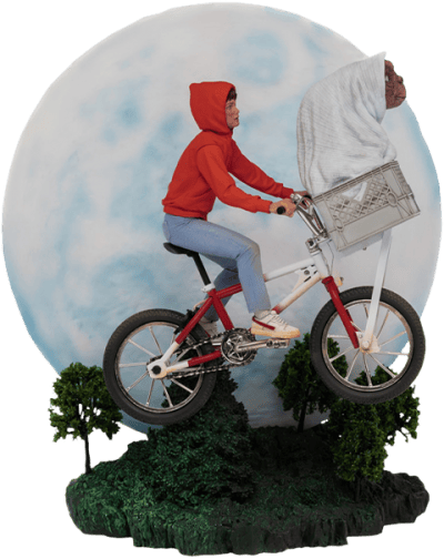 E.T. & Elliot Deluxe 1:10 Scale Statue