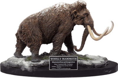 Woolly Mammoth Statue