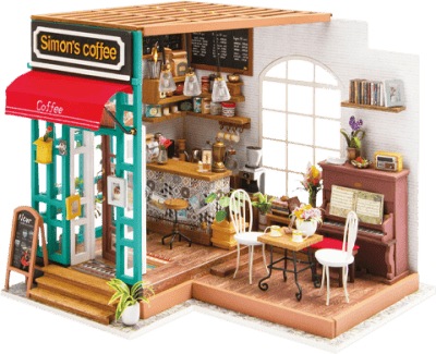 Simon's Coffee DIY Model Kit