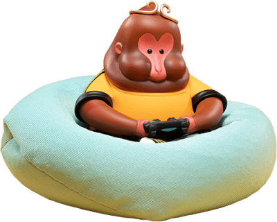Monkey King Journey to the West Figurine Image