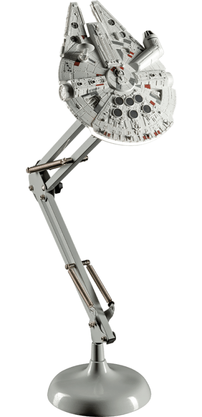 Millennium Falcon Posable Desk Light Collectible Lamp