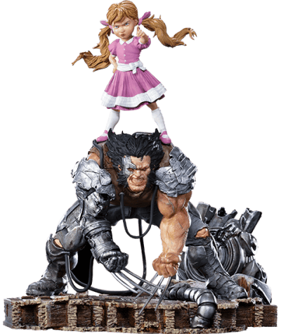 Albert and Elsie-Dee 1:10 Scale Statue